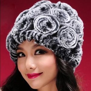Women’s rex rabbit hat